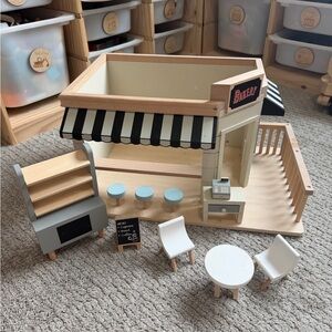 Magnolia kids Wooden Bakery Playset with Accessories